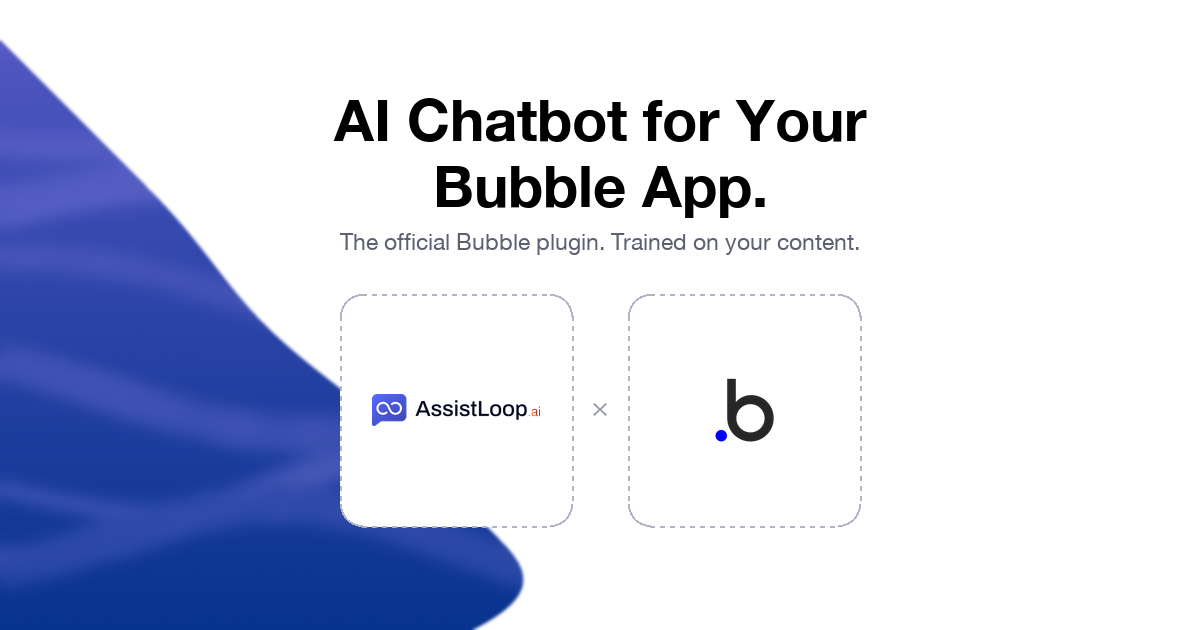 AI Chatbot for Bubble: Install the Plugin in 5 Minutes